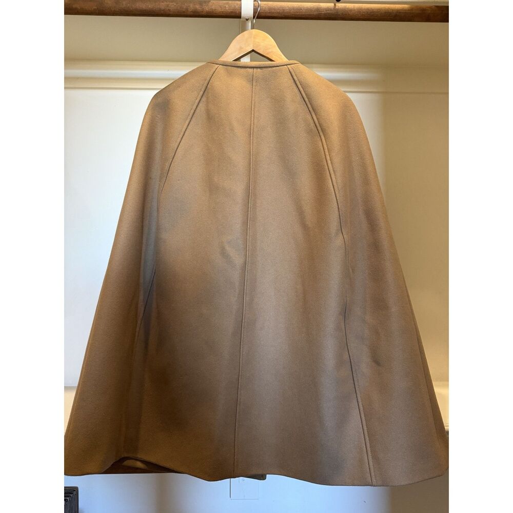 J. Crew Melton Wool Cape - Brown - Picture 6 of 7